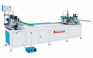 鋁門窗雙頭組角機的設(shè)備特點與應(yīng)用